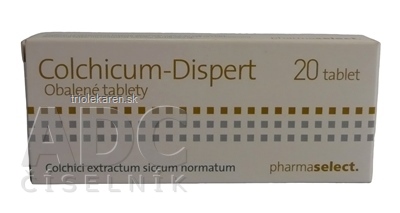 Colchicum-Dispert tbl obd 0,5 mg (blis.Al/PVC/PVDC) 1x20 ks