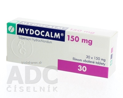 MYDOCALM 150 mg tbl flm (blis.) 1x30 ks