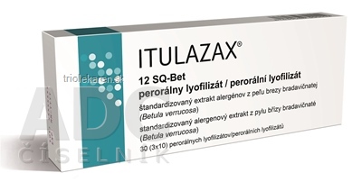 ITULAZAX lyo slg 12 SQ-Bet (blis.Al/Al) 1x30 ks