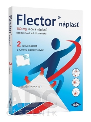 Flector náplasť emp med 1x2 ks