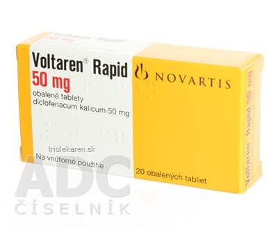 Voltaren Rapid  50 mg tbl obd 1x20 ks