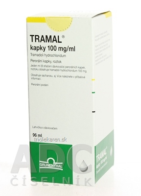 TRAMAL kvapky 100 mg/ml gto por 1x96 ml