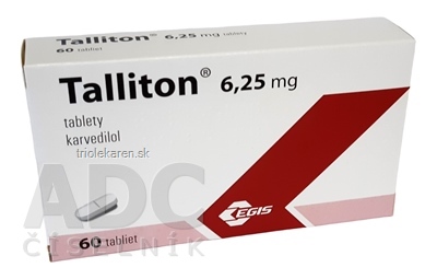 Talliton 6,25 mg tbl (blis.OPA/Al/PVC/Al) 1x60 ks