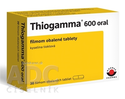 THIOGAMMA 600 ORAL tbl flm (blis.PVC/Al) 1x30 ks