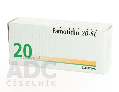 Famotidin 20-SL tbl flm 20 mg 1x30 ks