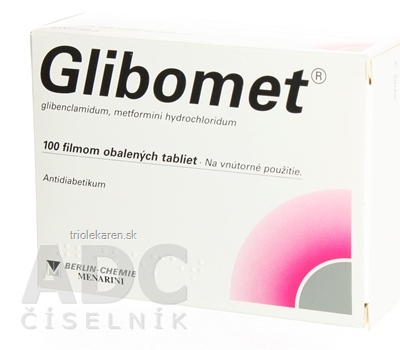 Glibomet tbl flm (blis.) 1x100 ks