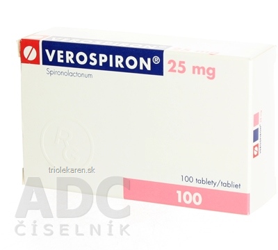 VEROSPIRON tbl 25 mg 1x100 ks