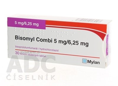 Bisomyl Combi 5 mg/6,25 mg tbl flm (blis.OPA/Al/PVC/Al) 1x30 ks