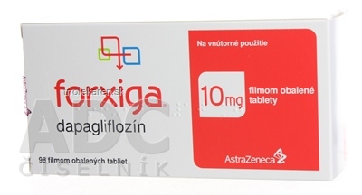 Forxiga 10 mg tbl flm (blis.Al/Al-kalend.bal) 1x98 ks