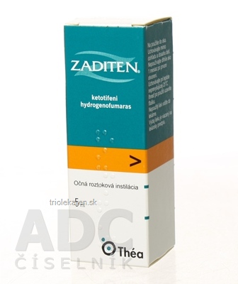 ZADITEN int opo (fľ.LDPE) 1x5 ml