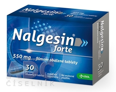 Nalgesin FORTE 550 mg tbl flm (blis.Al/PVC) 1x30 ks