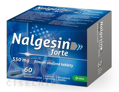 Nalgesin FORTE 550 mg tbl flm (blis.Al/PVC) 1x60 ks