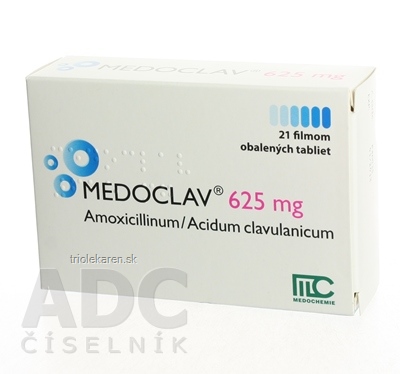 MEDOCLAV 625 mg tbl flm 1x21 ks