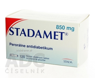 Stadamet 850 tbl flm 850 mg (blis.PVC/Al) 1x120 ks