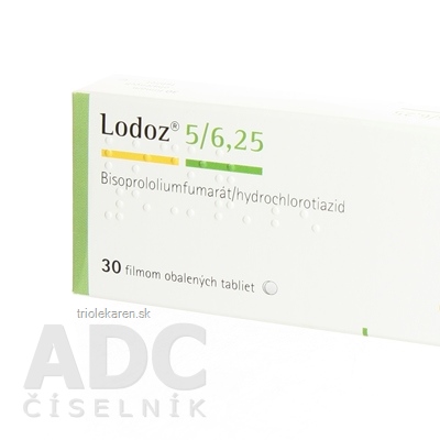 Lodoz 5 mg/6,25 mg tbl flm 30 (blis. PP/Al) 1x30 ks