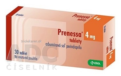 Prenessa 4 mg tbl (blis.PVC/PE/PVDC/Al) 1x30 ks