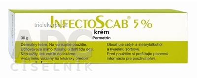 INFECTOSCAB 5 % krém crm (tuba Al) 1x30 g