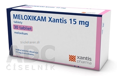 Meloxikam FMK 15 mg (Xantis) tbl (blis.OPA/Al/PVC/Al) 1x30 ks