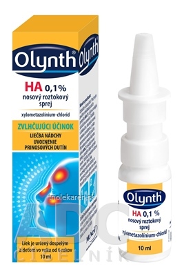 Olynth HA 0,1 % aer nao (liek.HDPE) 1x10 ml