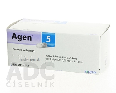 Agen 5 tbl 5 mg 1x90 ks