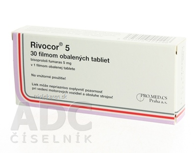 RIVOCOR 5 tbl flm 1x30 ks