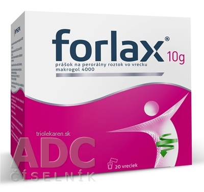 FORLAX 10 g plv sps (vre.papier/Al/PE) 1x20 vreciek