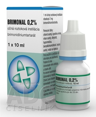 BRIMONAL 0,2% int opo (fľ.PE) 1x10 ml