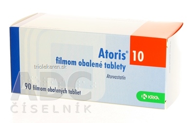 Atoris 10 tbl flm 10 mg (blis.OPA/Al/PVC/Al) 1x90 ks