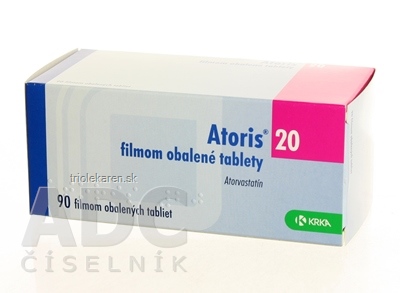 Atoris 20 tbl flm 20 mg (blis.OPA/Al/PVC/Al) 1x90 ks