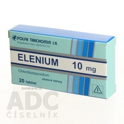 ELENIUM tbl obd 10 mg (blis.PVC/PVDC/Al) 1x20 ks