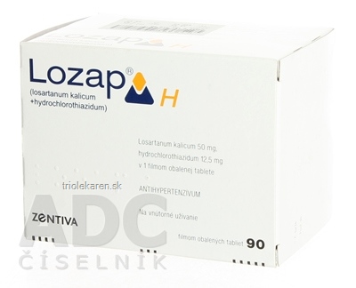 Lozap H tbl flm 1x90 ks