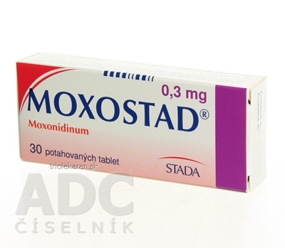 MOXOSTAD 0,3 mg tbl flm 1x30 ks