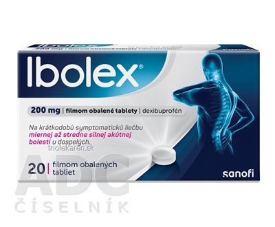 Ibolex 200 mg tbl flm (blis.PVC/PVDC/Al-priehľad.) 1x20 ks