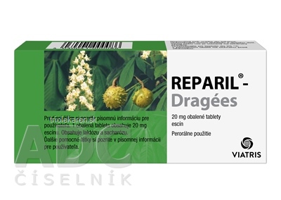 Reparil-Dragées tbl obd 20 mg 1x40 ks