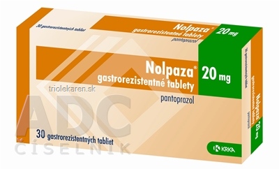 Nolpaza 20 mg tbl ent (blis. OPA/Al/PVC/Al) 1x30 ks