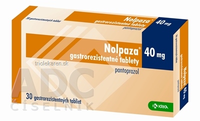 Nolpaza 40 mg tbl ent (blis. OPA/Al/PVC/Al) 1x30 ks