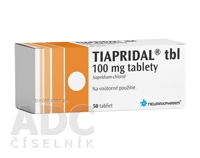 TIAPRIDAL tbl tbl 100 mg (blis.) 1x50 ks