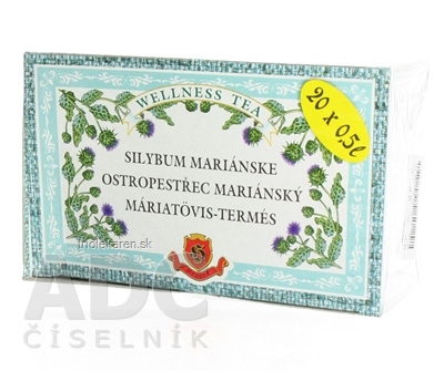 HERBEX SILYBUM MARIANSKE bylinný čaj 20x3 g (60 g)