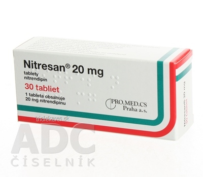 NITRESAN 20 mg tbl 1x30 ks