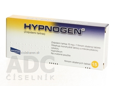 HYPNOGEN tbl flm 10 mg (blis. PVC/Al) 1x15 ks