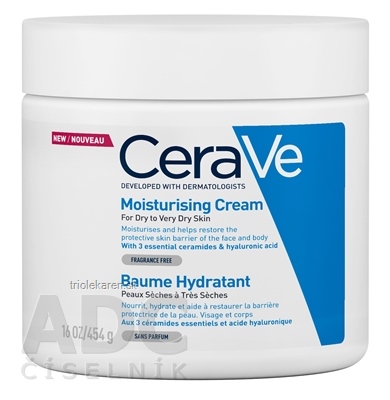 CeraVe HYDRATAČNÝ KRÉM na suchú až veľmi suchú pokožku (MB112700) 1x454 g