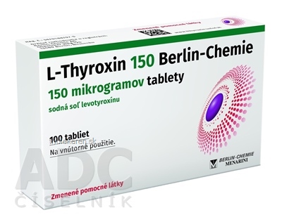 L-Thyroxin 150 Berlin-Chemie tbl 1x100 ks