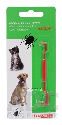 Háčik ALFA na kliešťov ANIMAL 1x1 ks