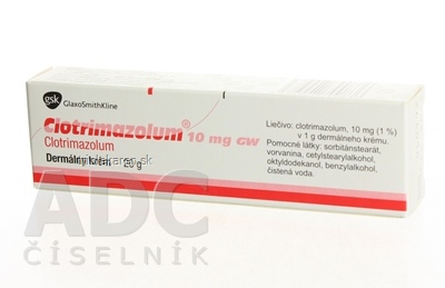 Clotrimazolum 10 mg GW crm der (tuba Al) 1x20 g