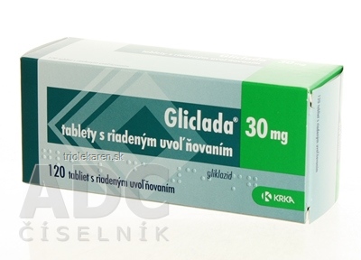 Gliclada 30 mg tbl mod (blis.) 1x120 ks