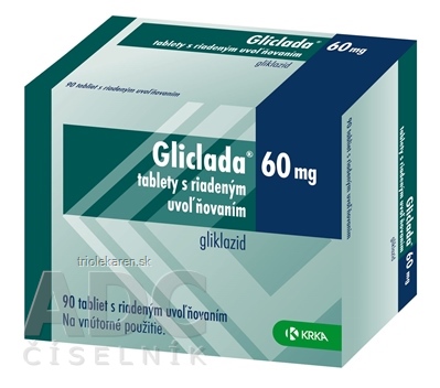 Gliclada 60 mg tbl mod (blis.) 1x90 ks