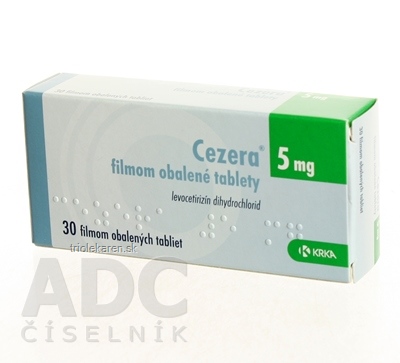 Cezera 5 mg tbl flm (bli. PVC/PVDC/Al) 1x30 ks