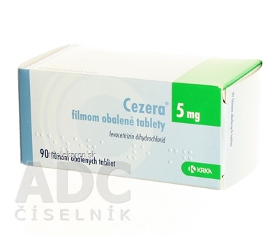 Cezera 5 mg tbl flm (bli. PVC/PVDC/Al) 1x90 ks