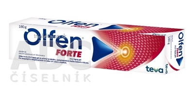 Olfen FORTE 23,2 mg/g gél gel (tuba Al) 1x180 g