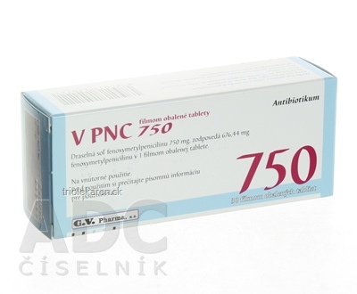 V PNC 750 tbl flm 750 mg (blister) 1x30 ks